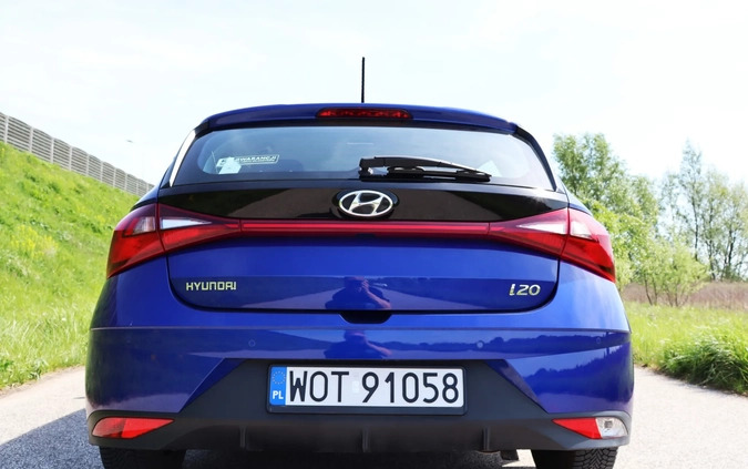 Hyundai i20 cena 55500 przebieg: 54000, rok produkcji 2022 z Kolonowskie małe 326